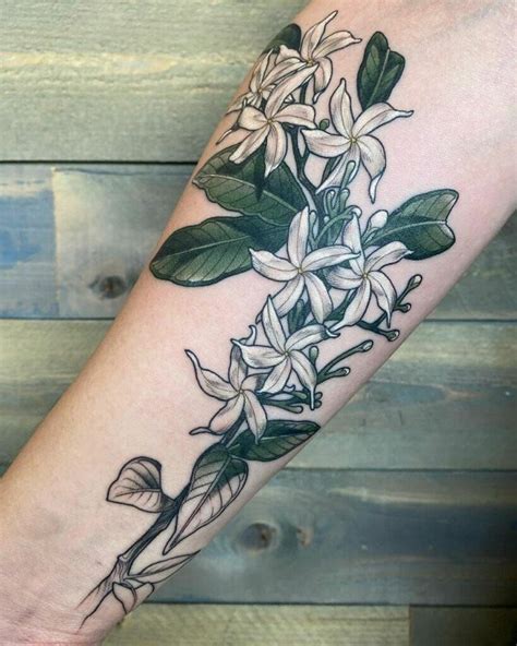 101 Best Jasmine Flower Tattoo Ideas You Have To。